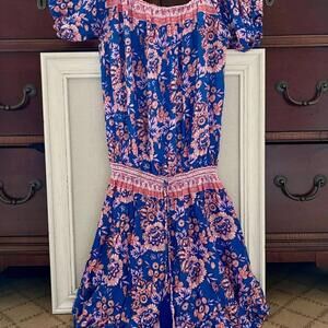Tiare Hawaii coverup dress with tassle ties - one size (juniors)